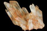 Tangerine Quartz Crystal Cluster - Madagascar #112790-2